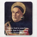 Saint Thomas Aquinas Mousepad