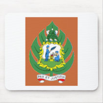 Saint Vincent and the Grenadines Coat of Arms Mouse Pad
