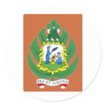 Saint Vincent and the Grenadines Coat of Arms Stickers