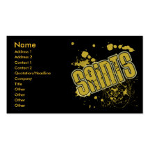SAINTS BUSINESS CARDS