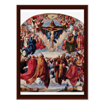 Saints Picture ( Landau "Altar") By Albrecht Dürer Post Cards