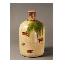 Sake bottle, from Oribe Postcard