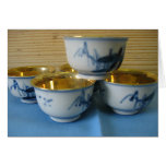 sake cups cards