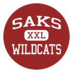 Saks - Wildcats - High School - Anniston Alabama stickers