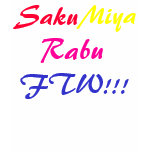 SakuMiya Rabu FTW!!! t-shirts