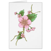 Sakura Blossoms Card