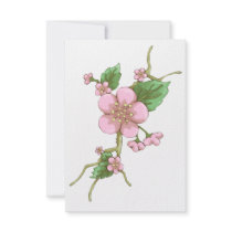Sakura Blossoms Custom Invitations