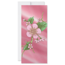 Sakura Blossoms Custom Rack Card