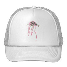 Sakura Bouquet Trucker Hat