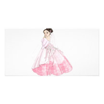 Sakura Bride Custom Photo Card