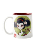 Sakura Girl mugs