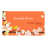 Sakura Interior Designer Business Cards business cards