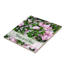 sakura petals 陶器タイル