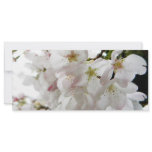 Sakura White Customized Rack Card