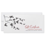 Sakuras Black Cherry Blossoms Gift Certificate
