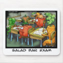 Salad Bar Exam Funny Gifts Tees Cards & Mugs mousepads