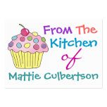 SALE ! "From The Kitchen Of" Cards by SRF business cards