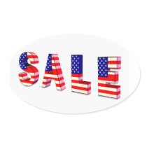 Sale Patriotic Stickers