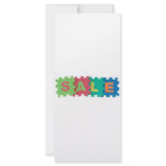 Sale Custom Rack Card