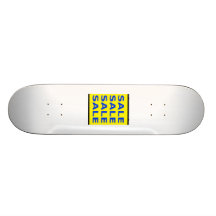 Sale Sign Skate Board Deck