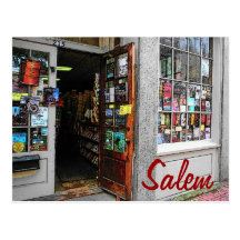 Salem Bookstore Postcard