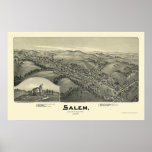 Salem, WV Panoramic Map - 1899 posters