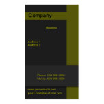 Sales Manager Business Card