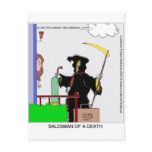 Salesman Of A Death Funny Gifts Cards Tees & Mugs postcards