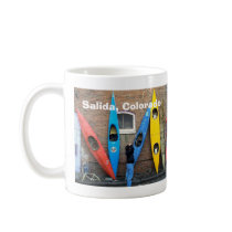 Salida, Colorado, Kayak Wall Coffee Mug