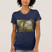 Salisbury Cathedral From The Garden Of The Bishop T Shirt