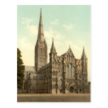 Salisbury Cathedral II, Wiltshire, England Postcard