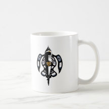 Salish Kayak FH Coffee Mugs