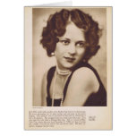 Sally Eilers vintage portrait card