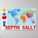 Sally's Travels Map posters