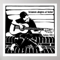 Salmos 100:1 posters