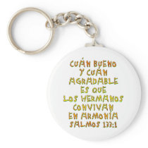 Salmos 133:1 keychains
