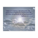 Salmos 27:1 Tarjeta Postal postcards
