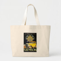 Salmson Autombiles - Moteur D' Aviation Canvas Bags