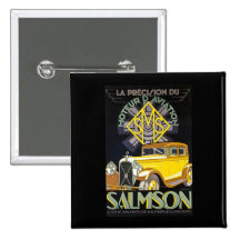 Salmson Autombiles - Moteur D' Aviation Button