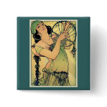 Salome By Alphonse Mucha ~ Art Nouveau buttons