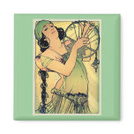 Salome By Alphonse Mucha ~ Art Nouveau Refrigerator Magnets