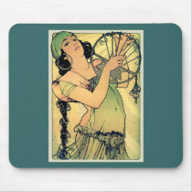 Salome By Alphonse Mucha ~ Art Nouveau Mousepads