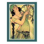 Salome By Alphonse Mucha ~ Art Nouveau Postcards