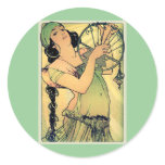 Salome By Alphonse Mucha ~ Art Nouveau stickers