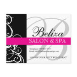 Salon and Spa Advertising Postcard