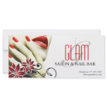 Salon and Spa Gift Certificate rack cards