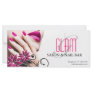 Salon and Spa Gift Certificate Customized Rack Card