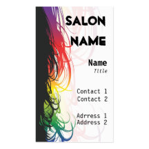 Salon Business Card - Customised