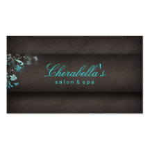 Salon Business Card Spa Butterfly