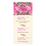 Salon GIFT CERTIFICATE Crown Leopard Pink Cream